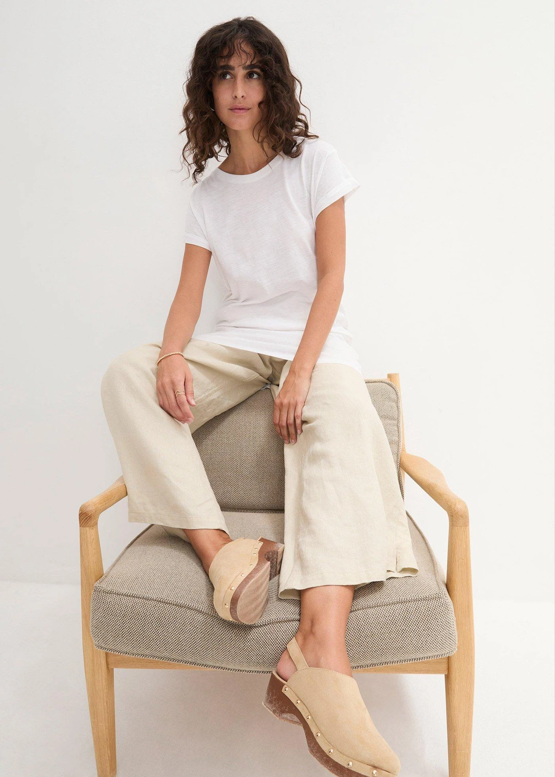 T-shirt long 100% coton - 2