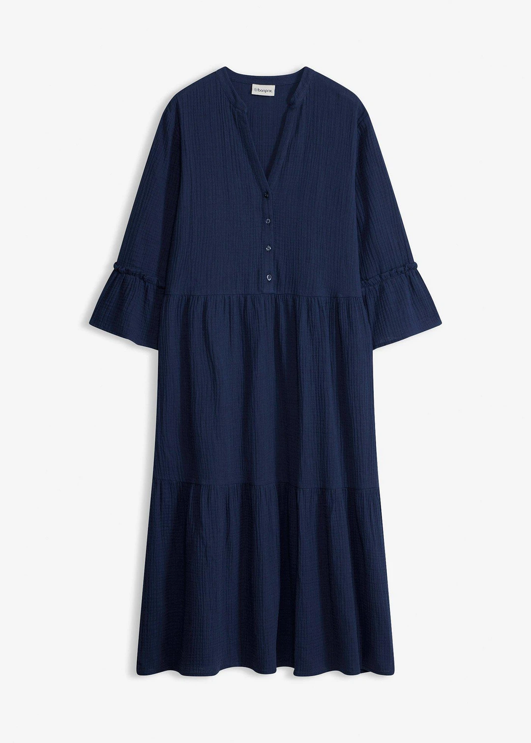 Robe longue en gaze de coton douce
