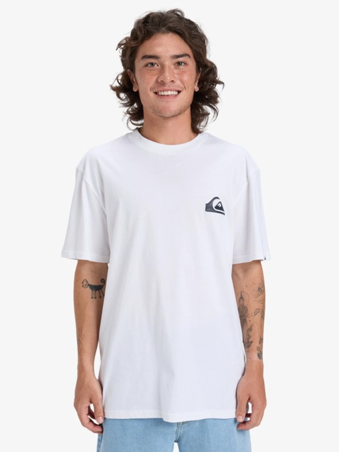 Ev Mini Logo - T-Shirt à manches courtes pour Homme Noir