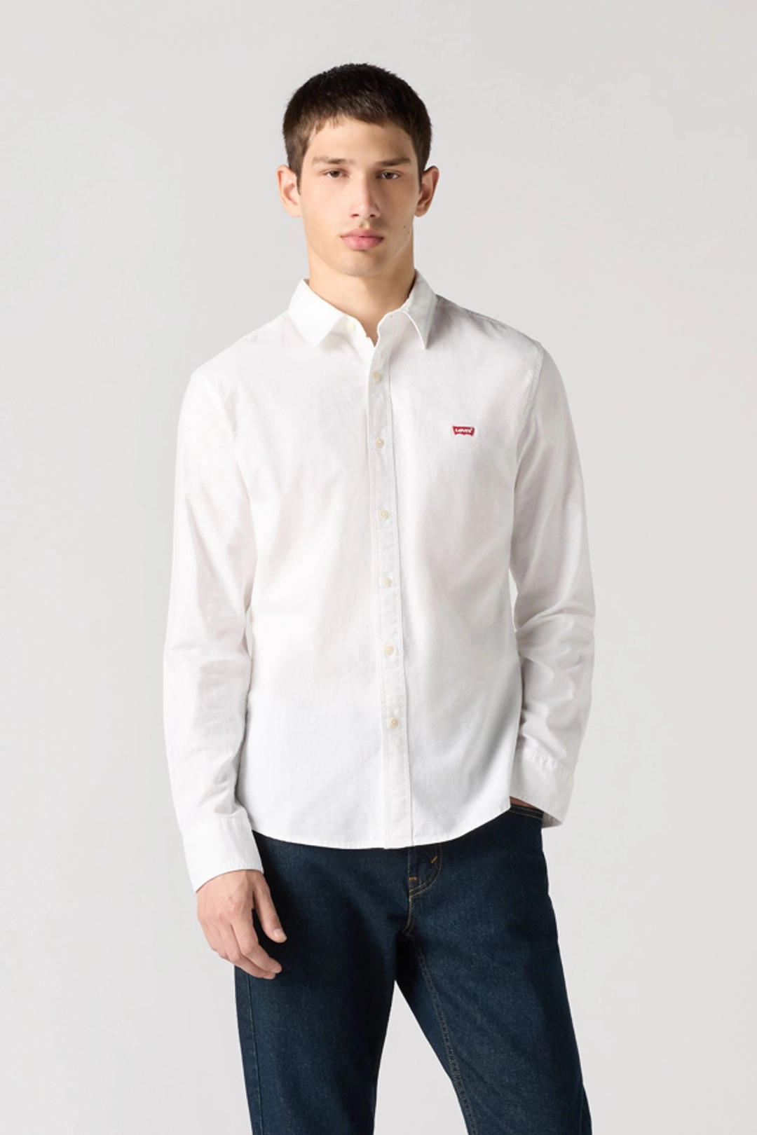 Levi's Chemise Battery Slim Housemark - Homme - Bleu / Naval Academy - XS - 2