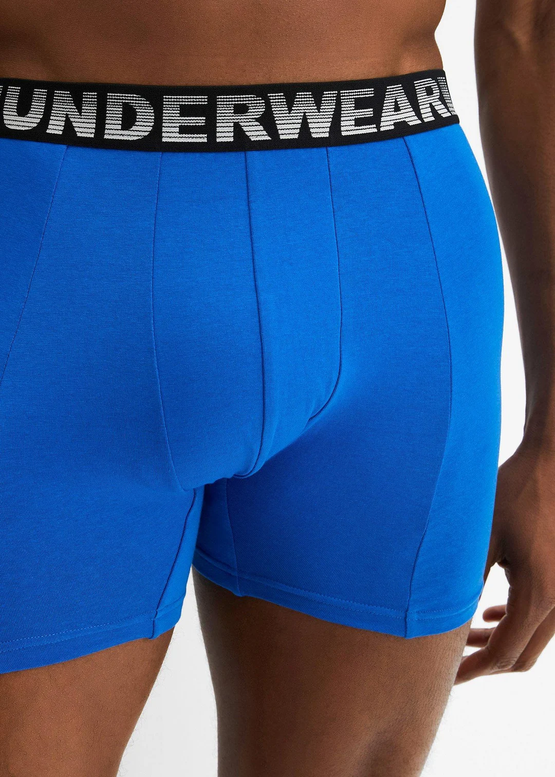 Lot de 3 boxers coton mi-longs