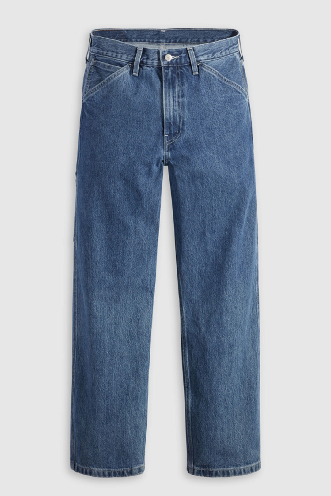 Levi's Jean 568 Loose Straight Carpenter - Homme - Bleu / Medium Indigo Stonewash - 38X34