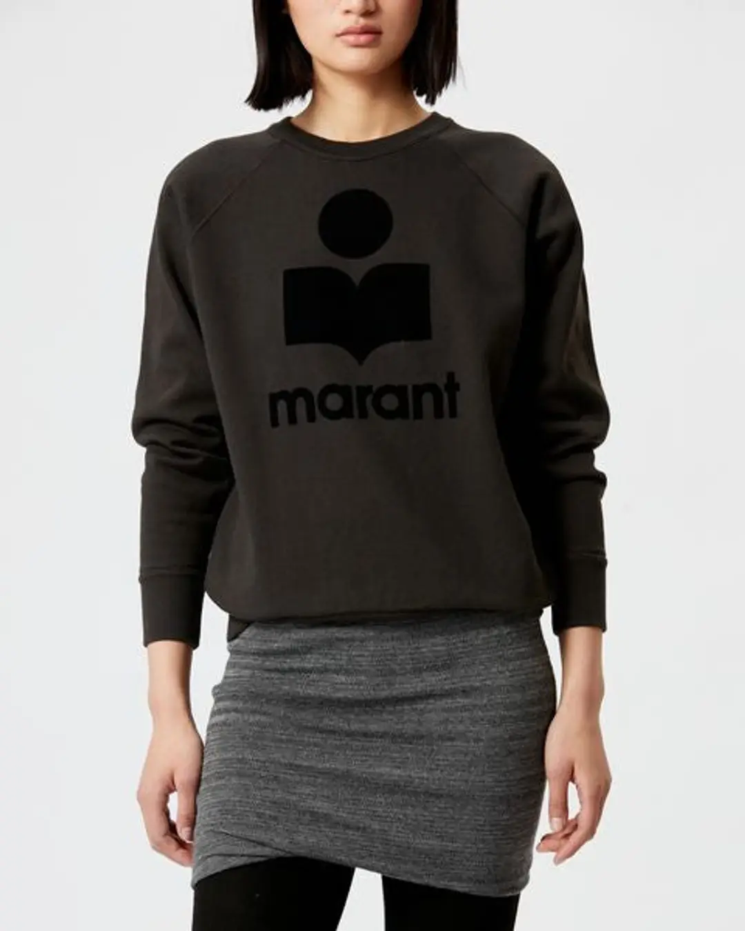 Sweatshirt Logo Milly - Femme - Écru - Taille 34 - Marant Étoile - 5