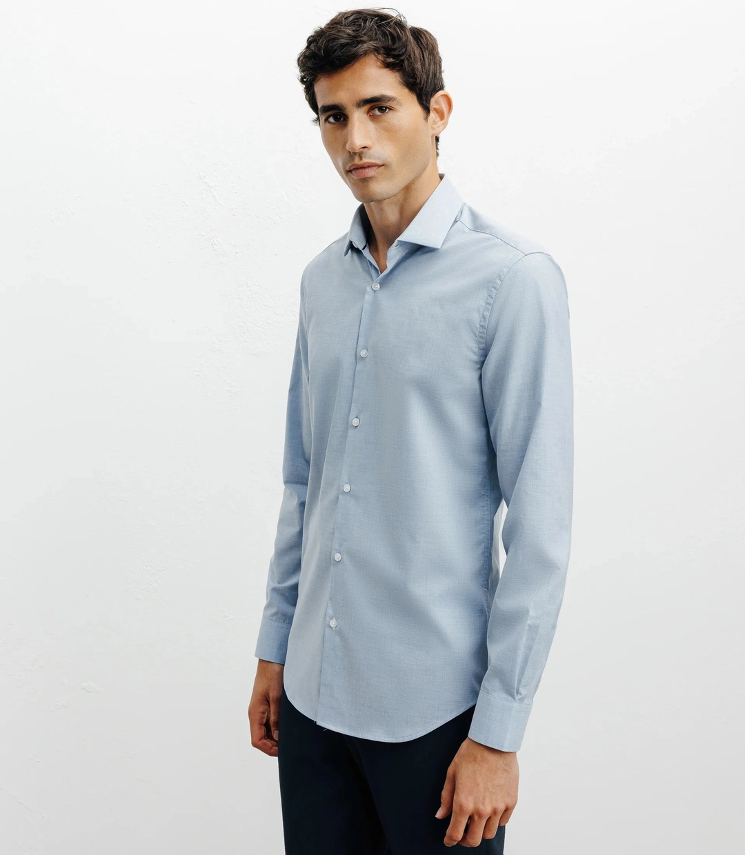 IZAC - Chemise ville imprimée ciel
