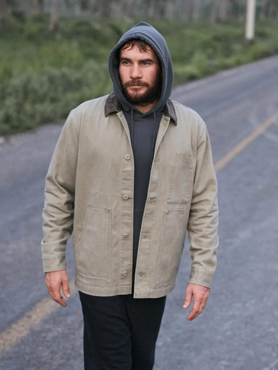 Surf Chores Coat - Veste workwear pour Homme Beige