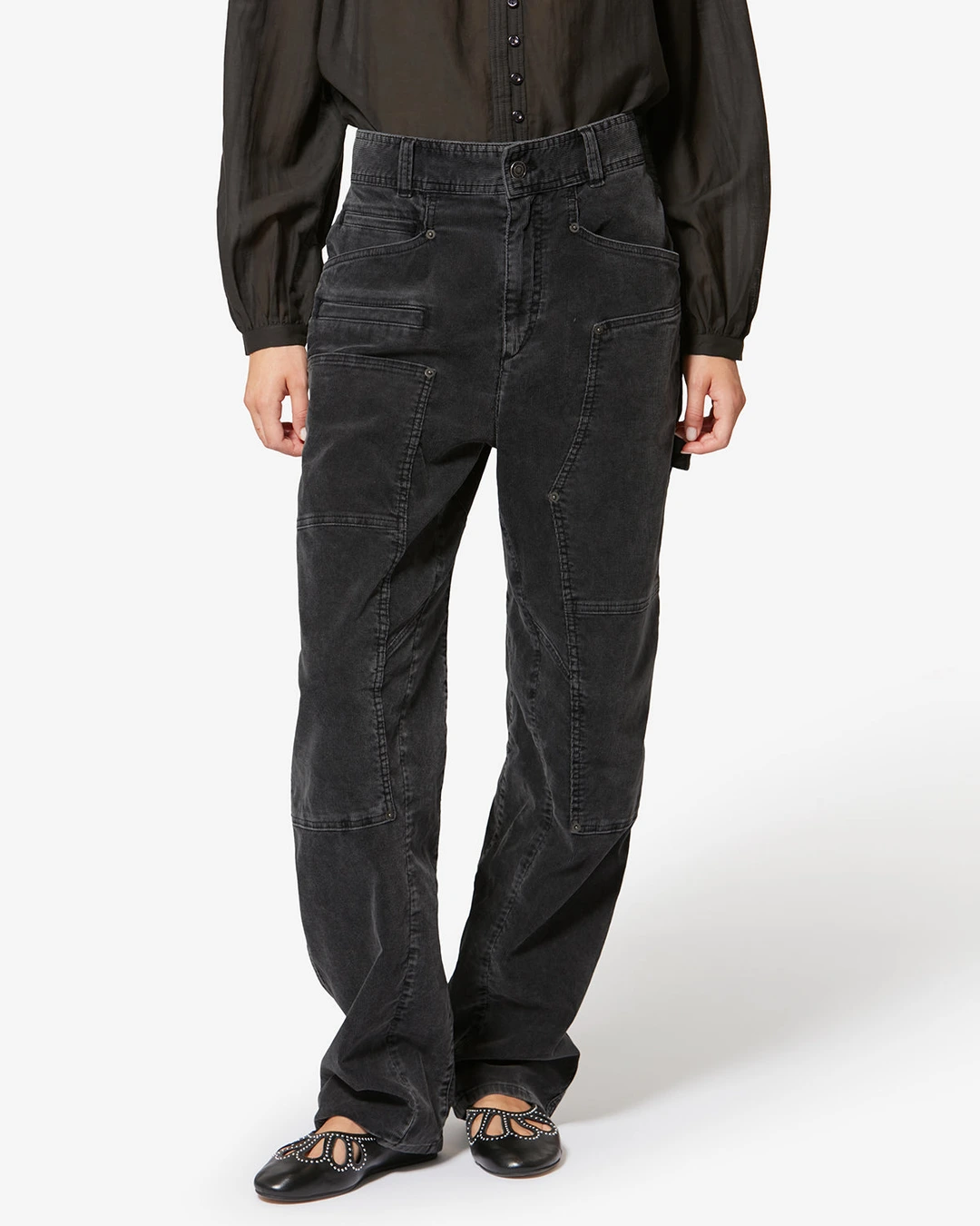 Pantalon Lois - Femme - Écru - Taille 42 - Marant Étoile - 5