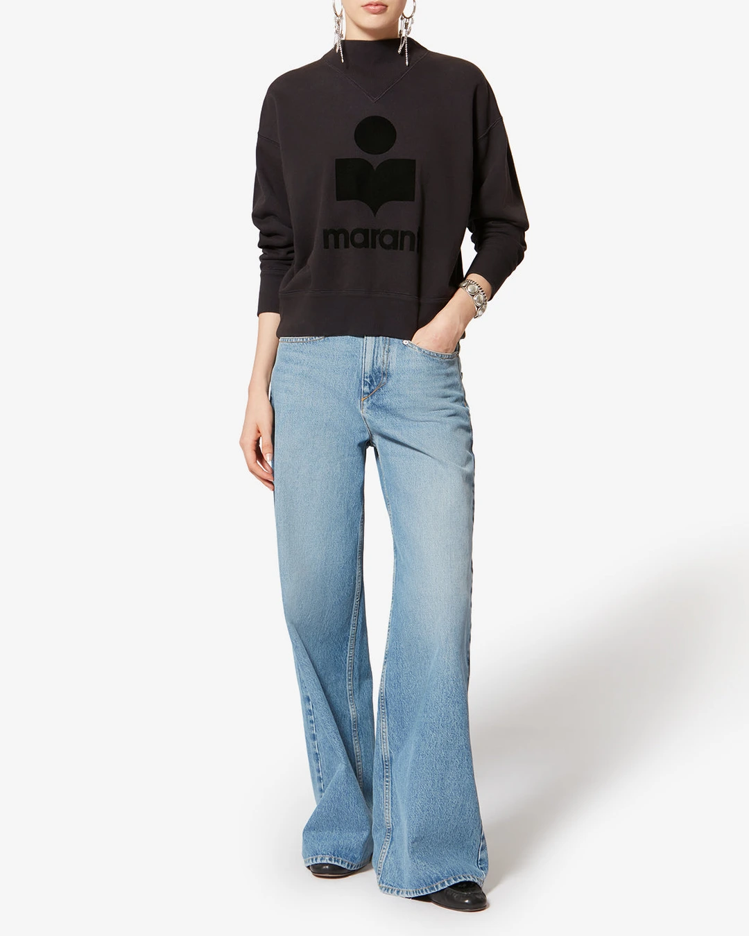 Sweatshirt Moby - Femme - Écru - Taille 44 - Marant Étoile - 4