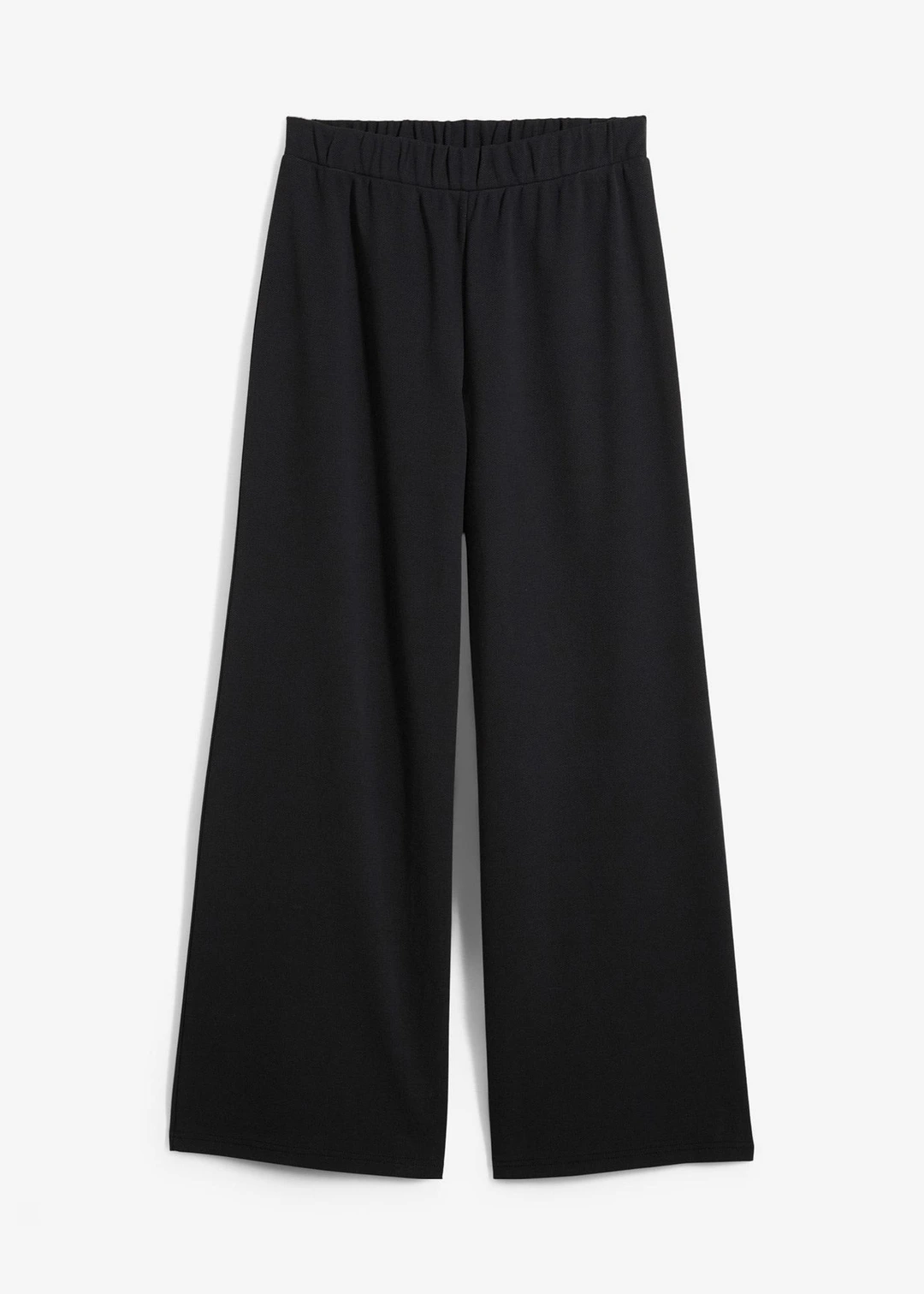 Pantalon large en maille piquée