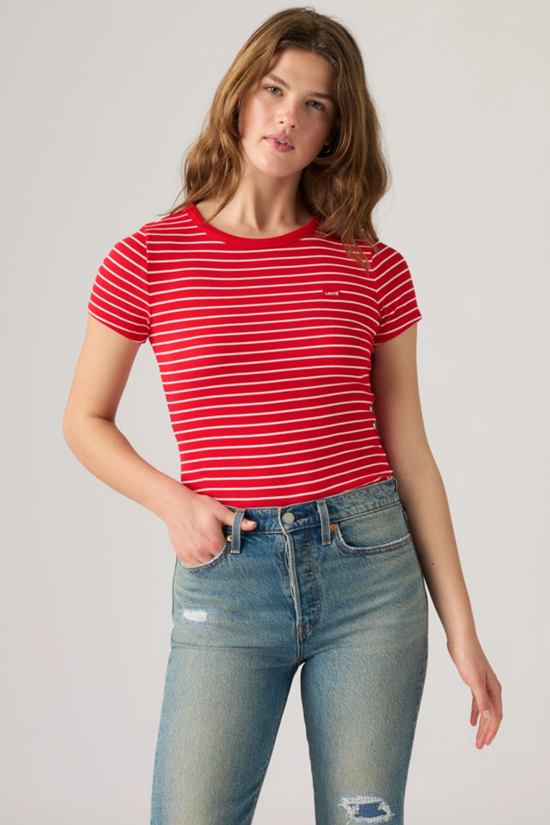 Levi's T Shirt Hayes - Femme - Vert / Deep Depths - XS