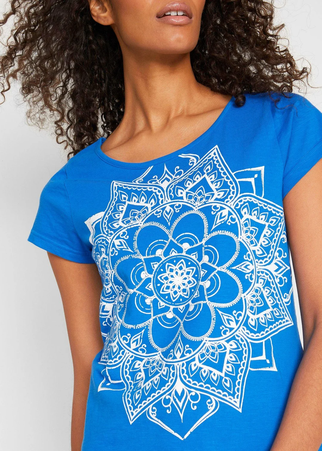 T-shirt fil flammé manches courtes - 3