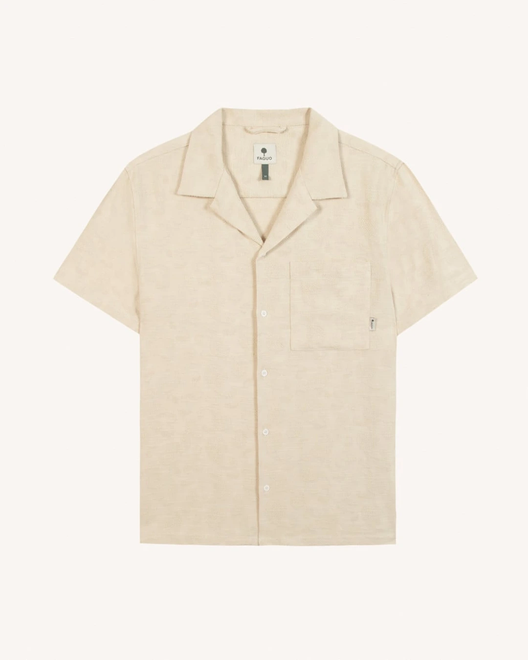 Chemise manches courtes vert clair viscose - PAIOLIVE - 2
