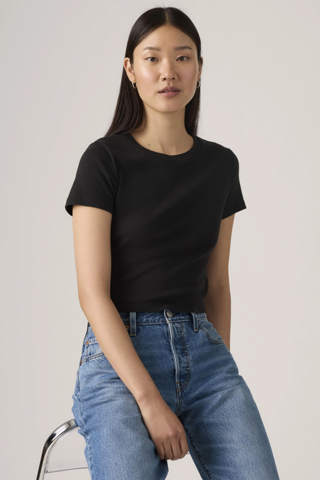 Levi's T Shirt Sportif Essential - Femme - Blanc / White + - XS