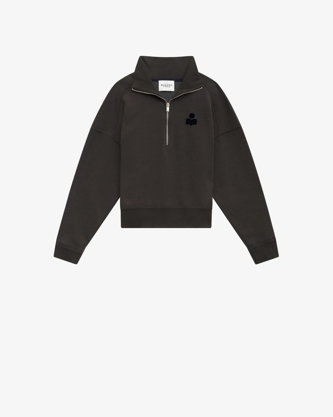 Sweatshirt Ross - Femme - Noir Délavé - Taille 36 - Marant Étoile