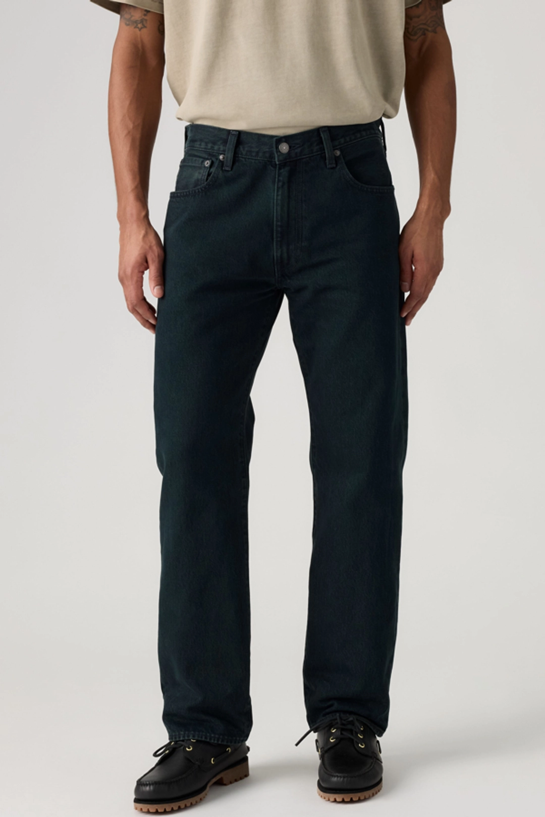Levi's Jean 555 Relaxed Straight - Homme - Bleu / Welcome To The Game - 40X32 - 2