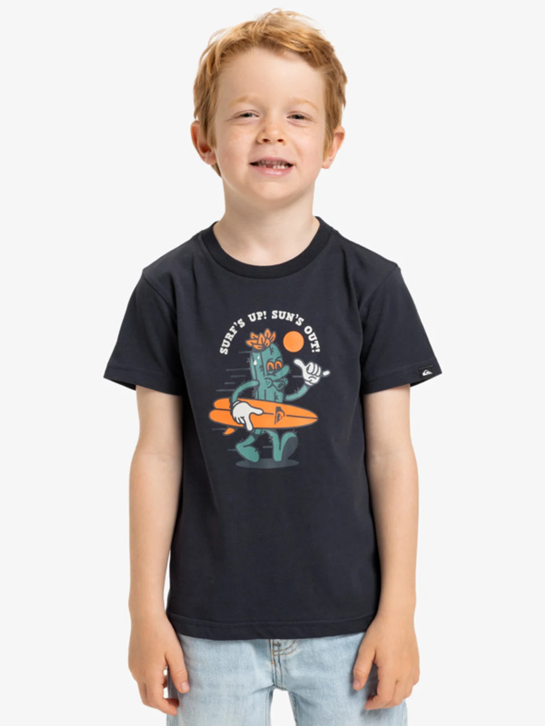 Ev Gone Surfing - T-Shirt à manches courtes pour Garçon Blanc