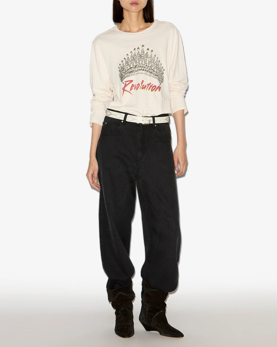 Pantalon Jenny - Femme - Bleu Clair - Taille 44 - 4