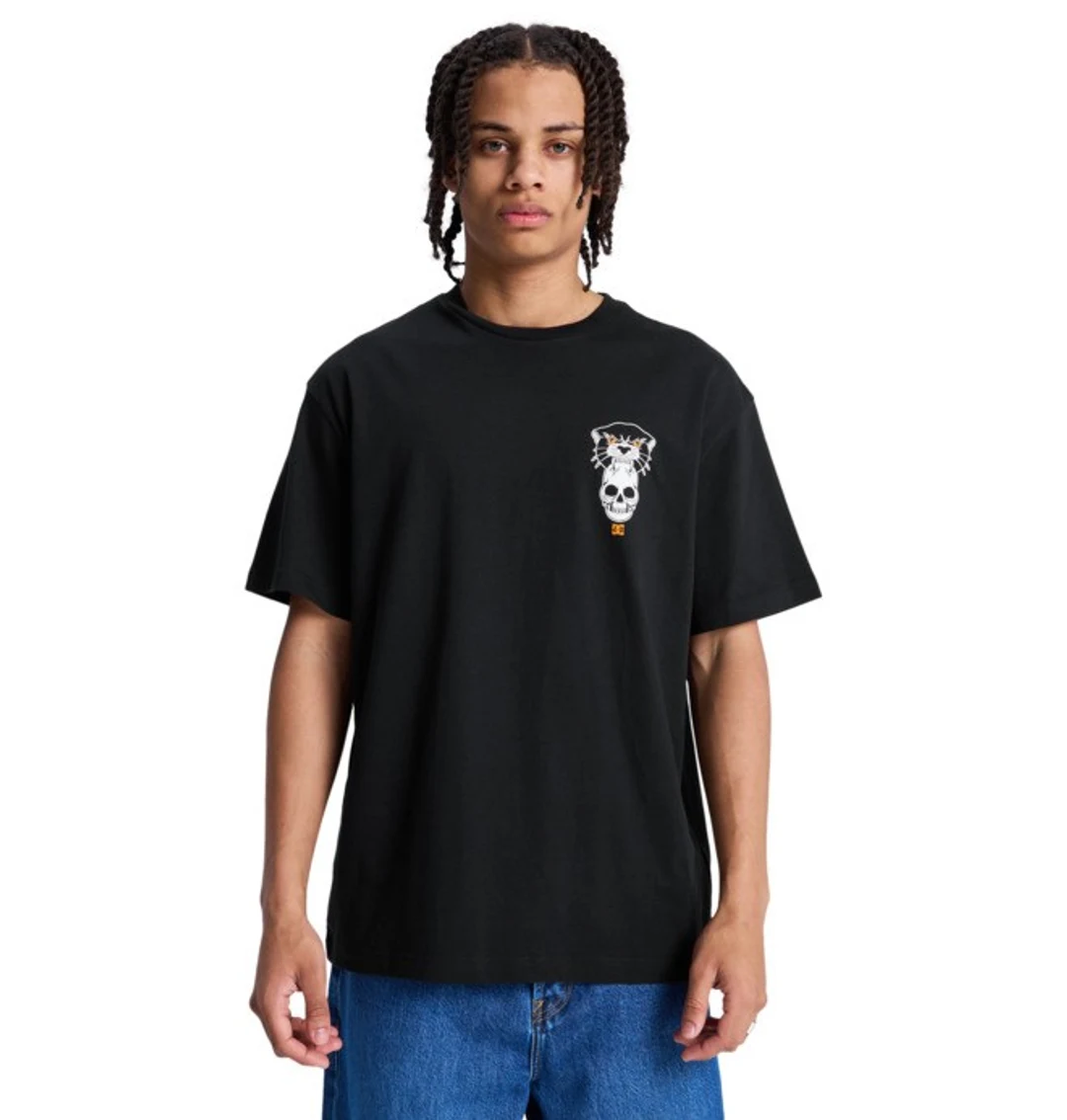 Tiger Bite - T-Shirt à manches courtes Noir Homme