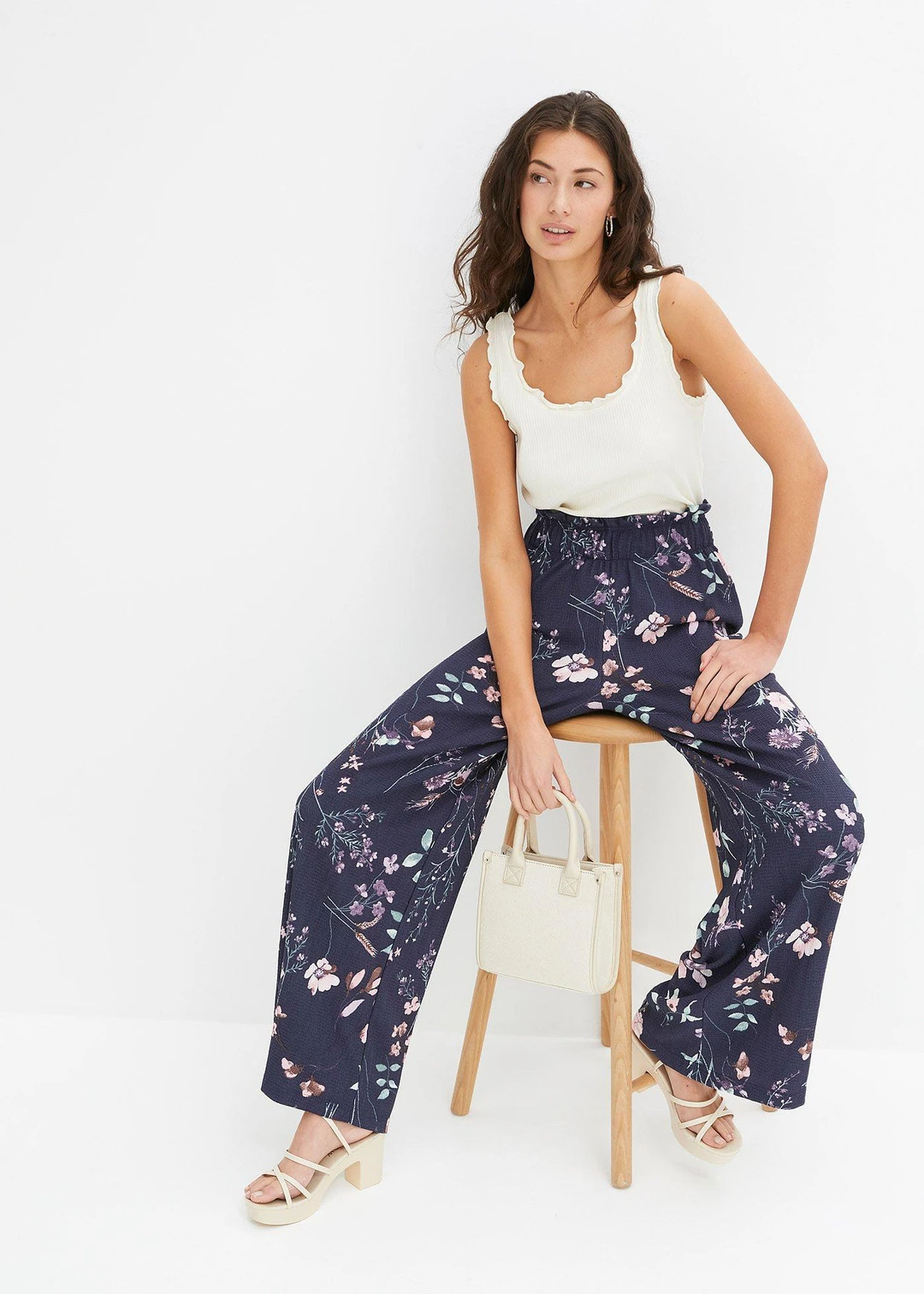 Pantalon en jersey de crêpe léger - 2