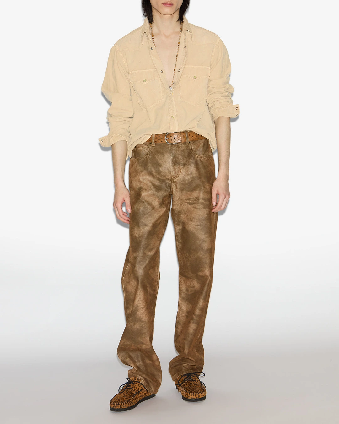 Chemise Vasco - Homme - Beige - Taille XL - 4