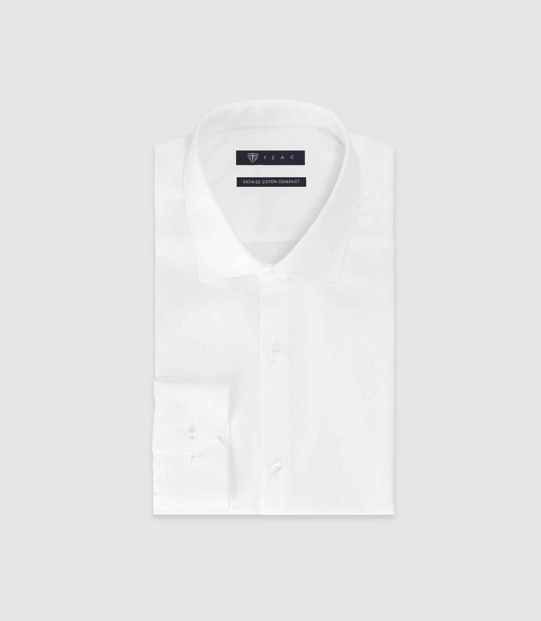 IZAC - Chemise col italien blanche