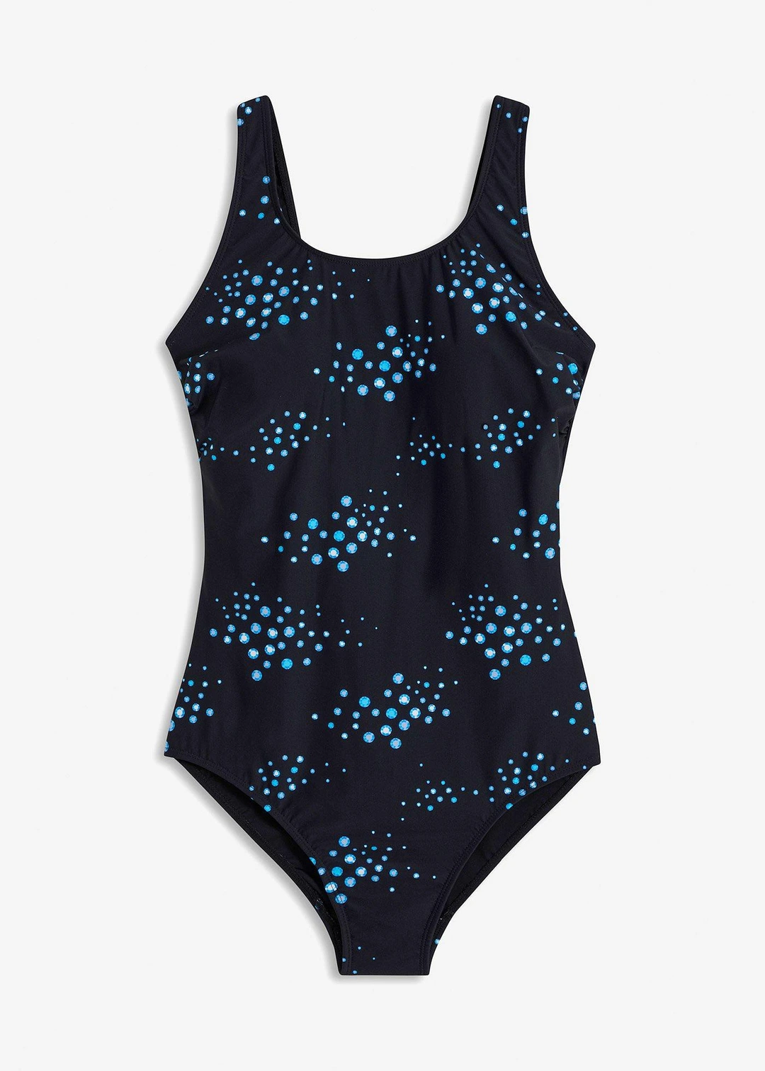 Maillot 1 pièce sculptant à larges bretelles, maintien léger