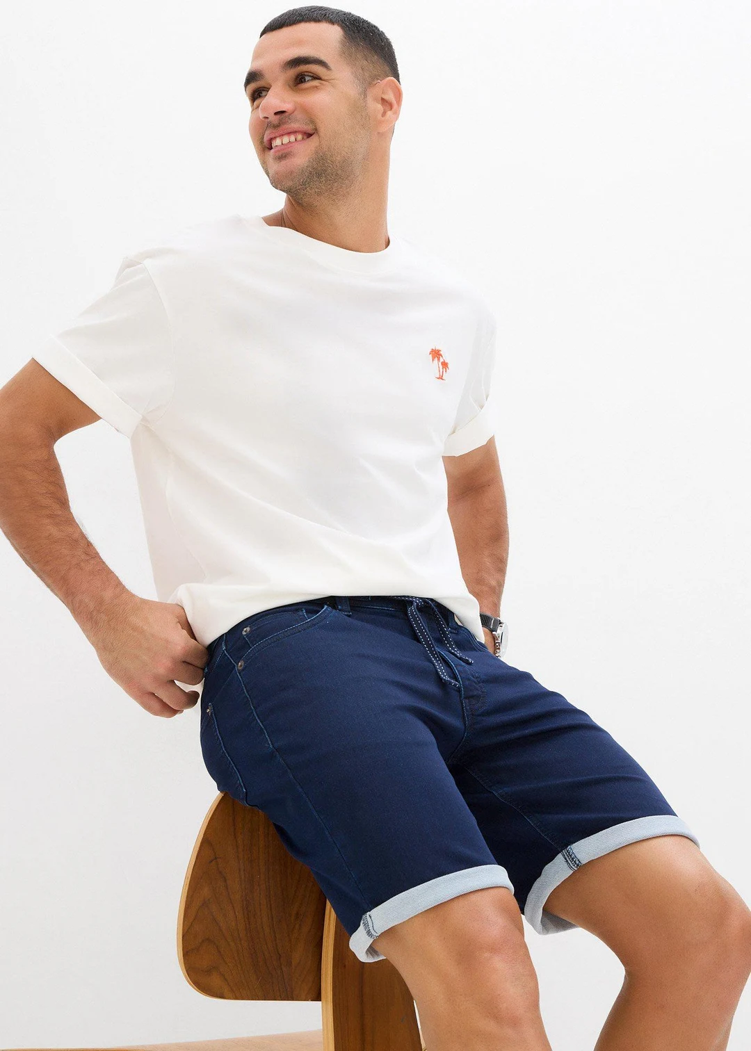 Short en jean regular - 3