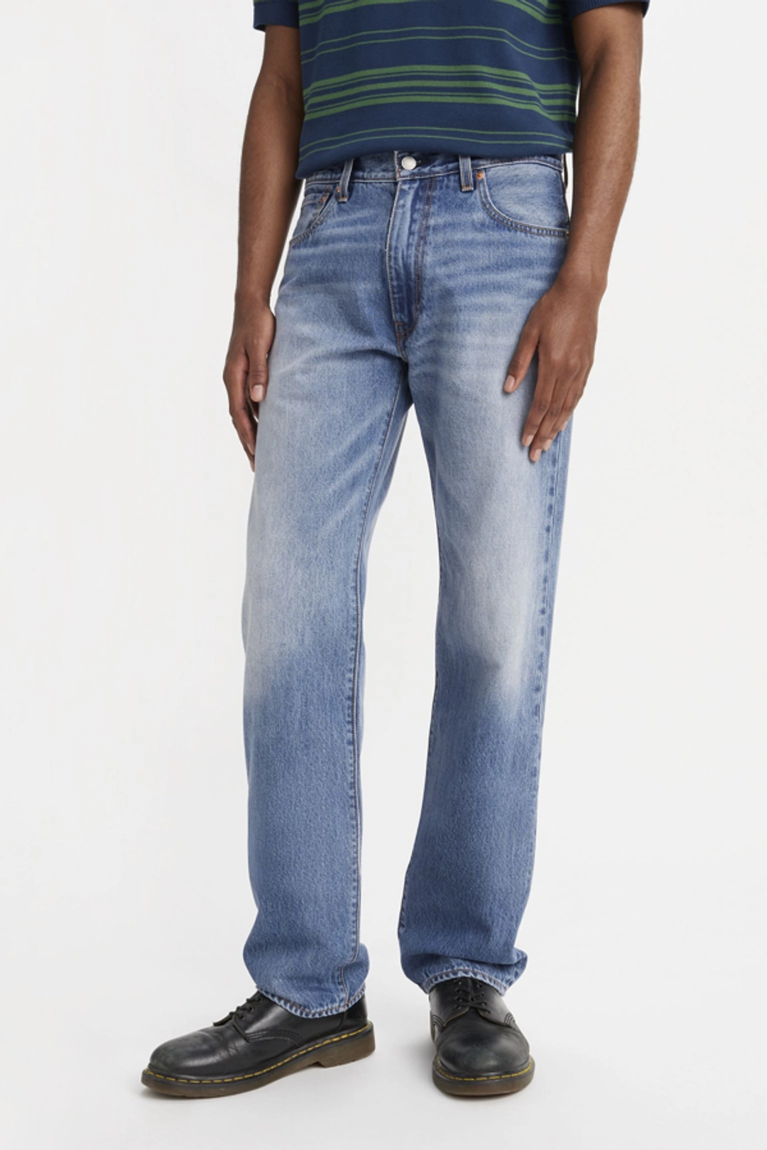 Levi's Jean 555 Relaxed Straight - Homme - Bleu / Welcome To The Game - 40X32 - 2
