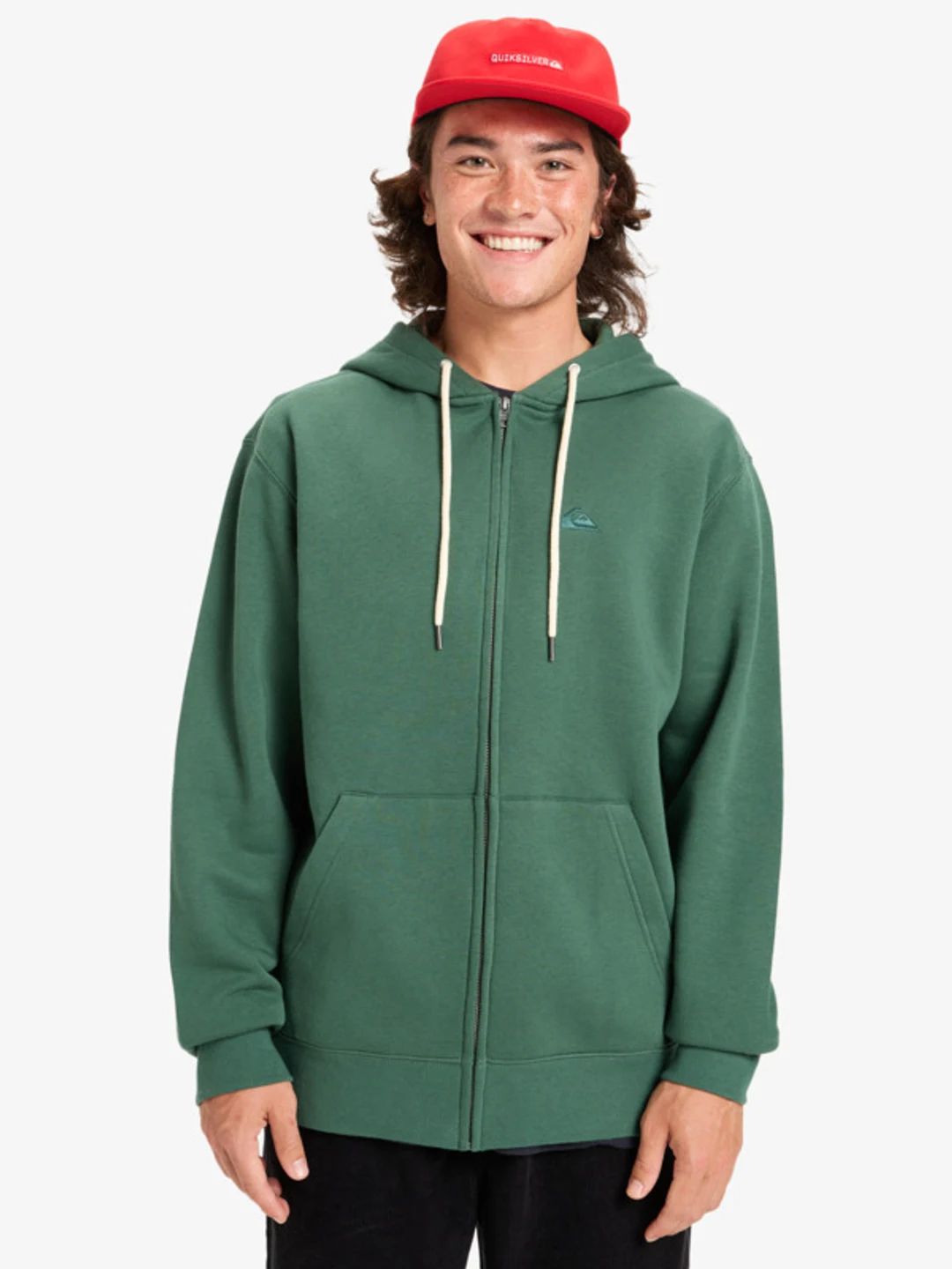 Salt Water Zip - Sweat à capuche zippé pour Homme Noir