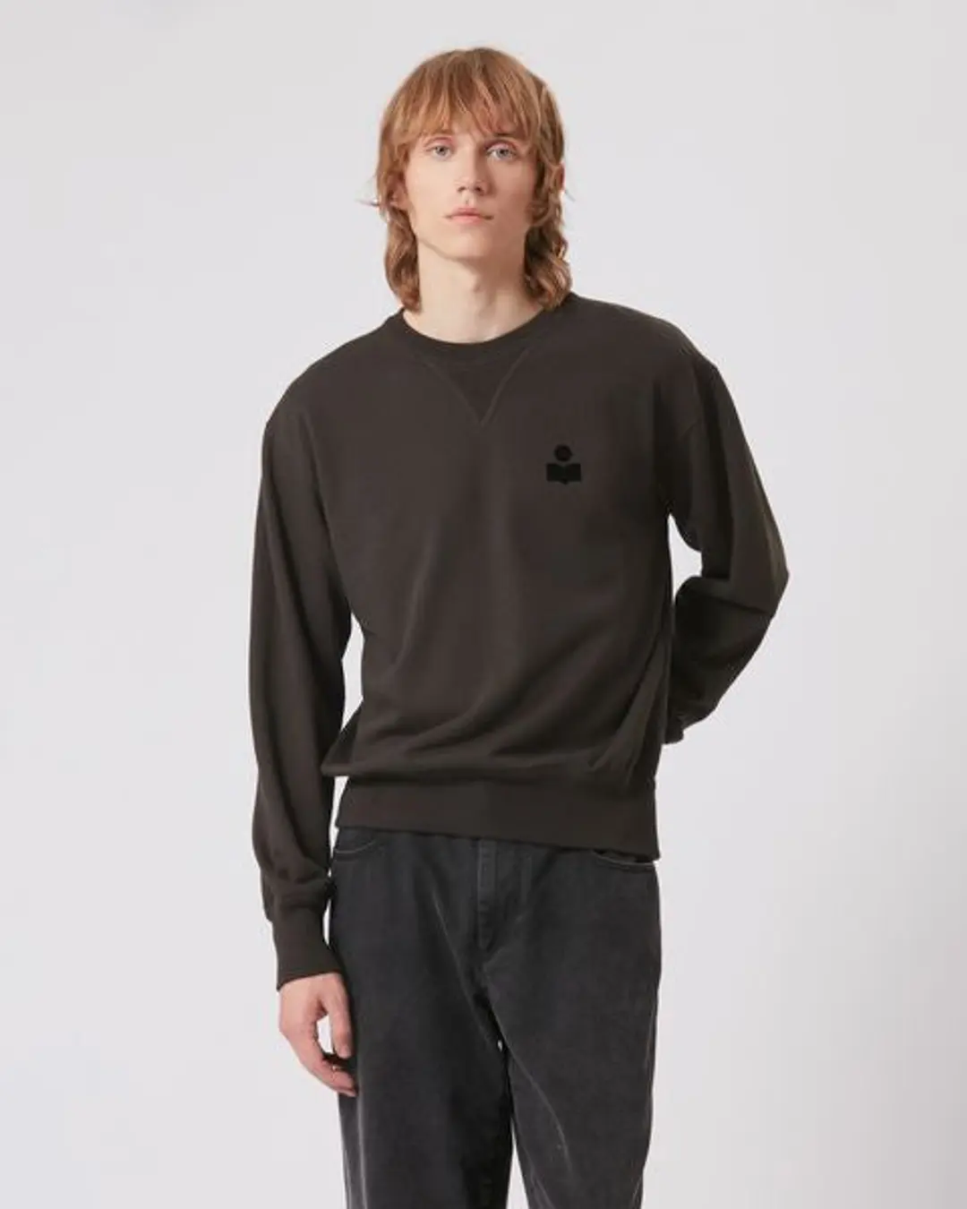 Sweatshirt Logo Mike - Homme - Écru - Taille XL - 5