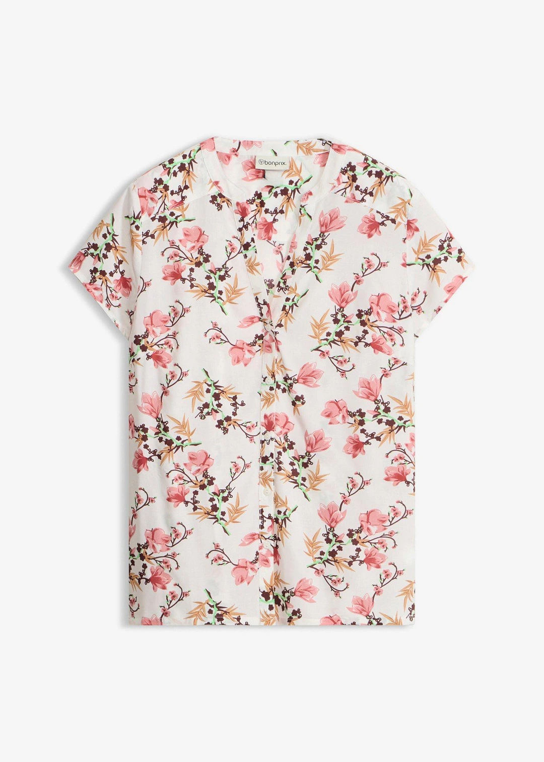 Chemisier manches courtes 100% viscose
