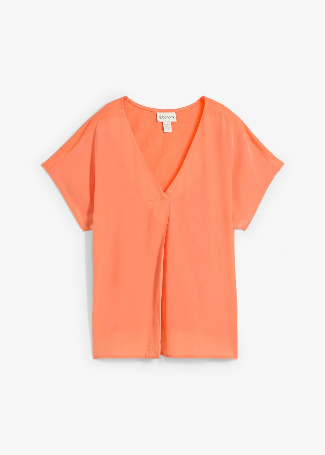 T-shirt avec soie et empiècement tissé