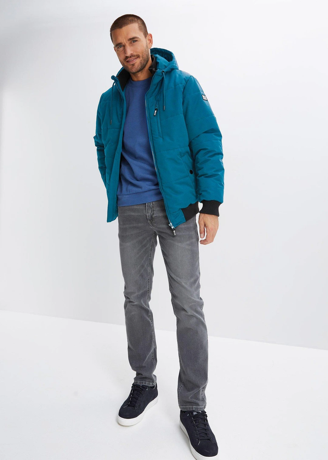 Blouson d’hiver matelassé à capuche - 2