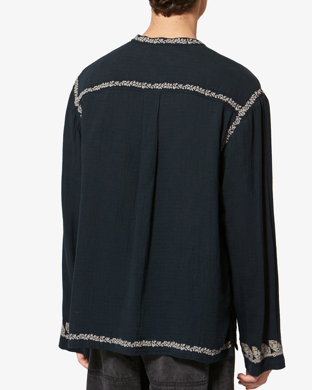 Blouse Cizalie - Homme - Noir Délavé - Taille XL - 3