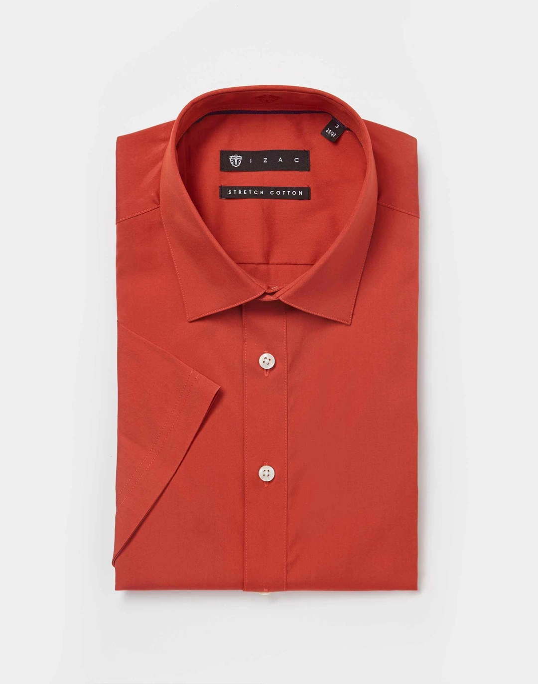 IZAC - Chemise Stretch Paprika