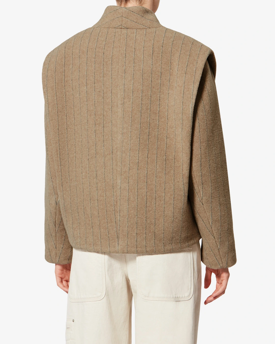 Manteau Dyogo - Femme - Écru - Taille 40 - 3