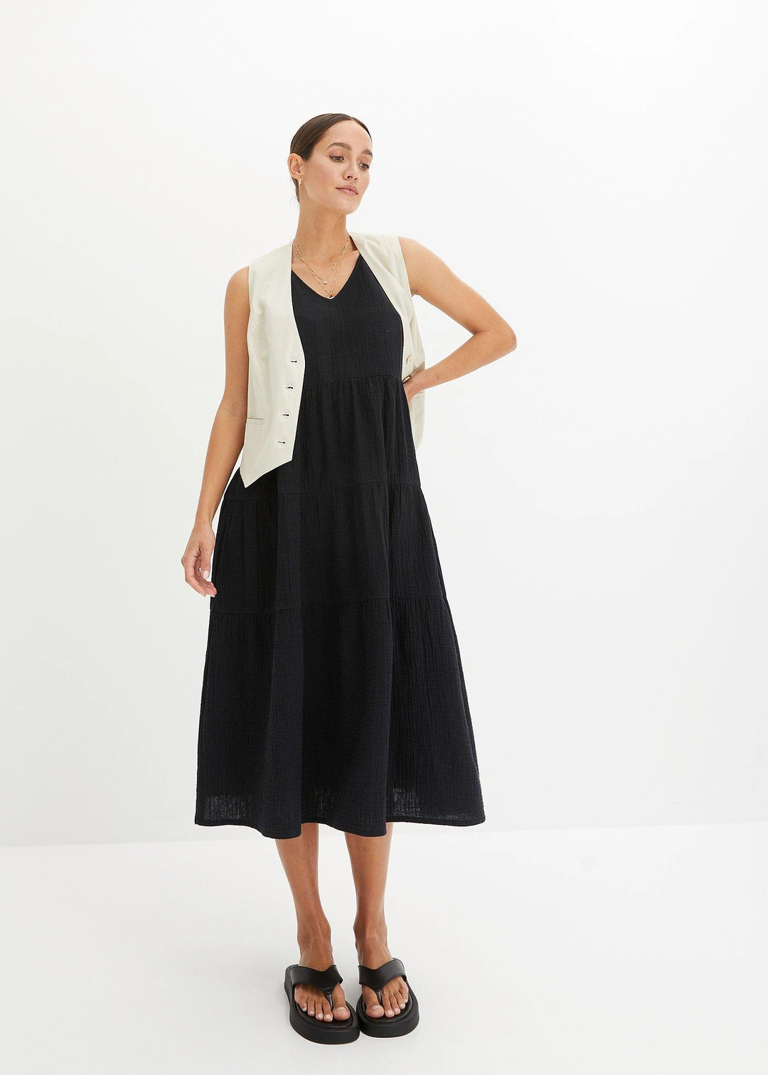 Robe en gaze 100% coton - 2