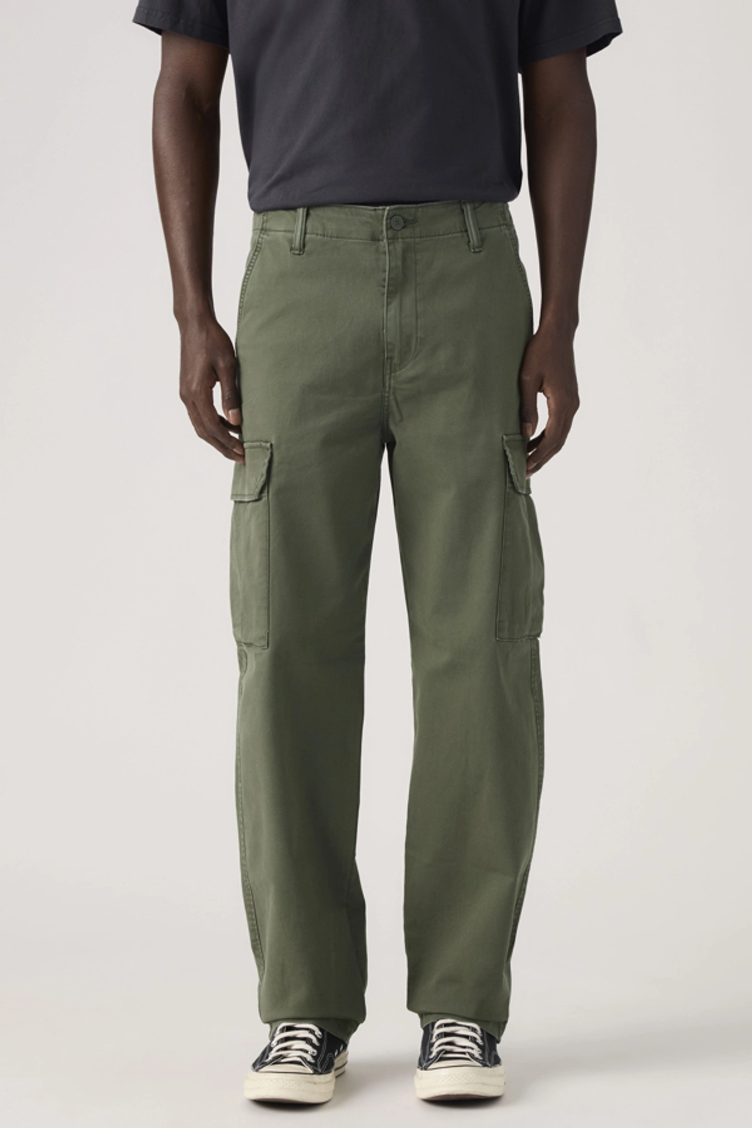 Levi's Pantalon XX Cargo Taper - Homme - Noir / Mineral Black Twill - 38X34 - 2