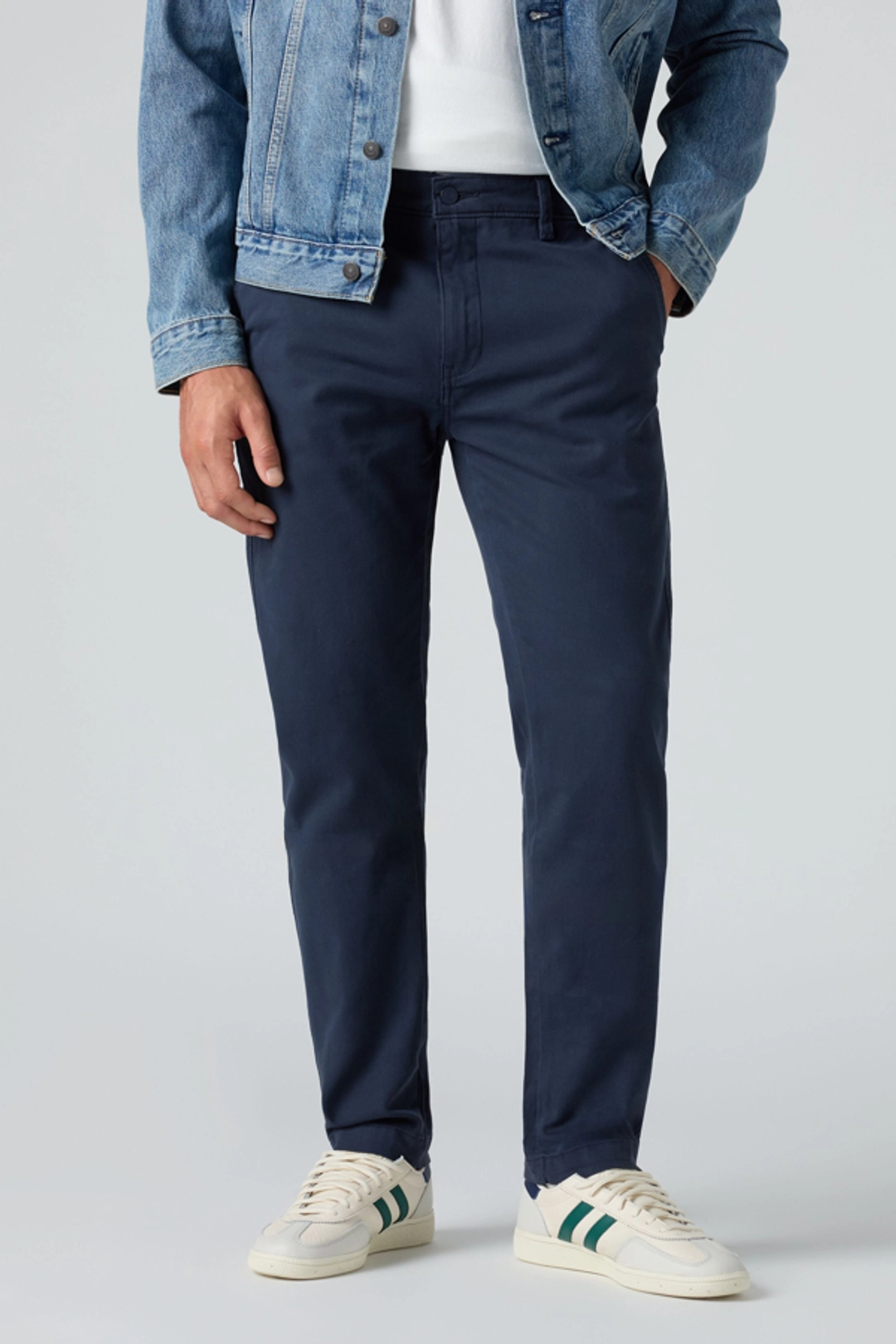 Levi's Pantalon XX Chino Standard Taper - Homme - Noir / Mineral Black Shady - 40X34 - 2