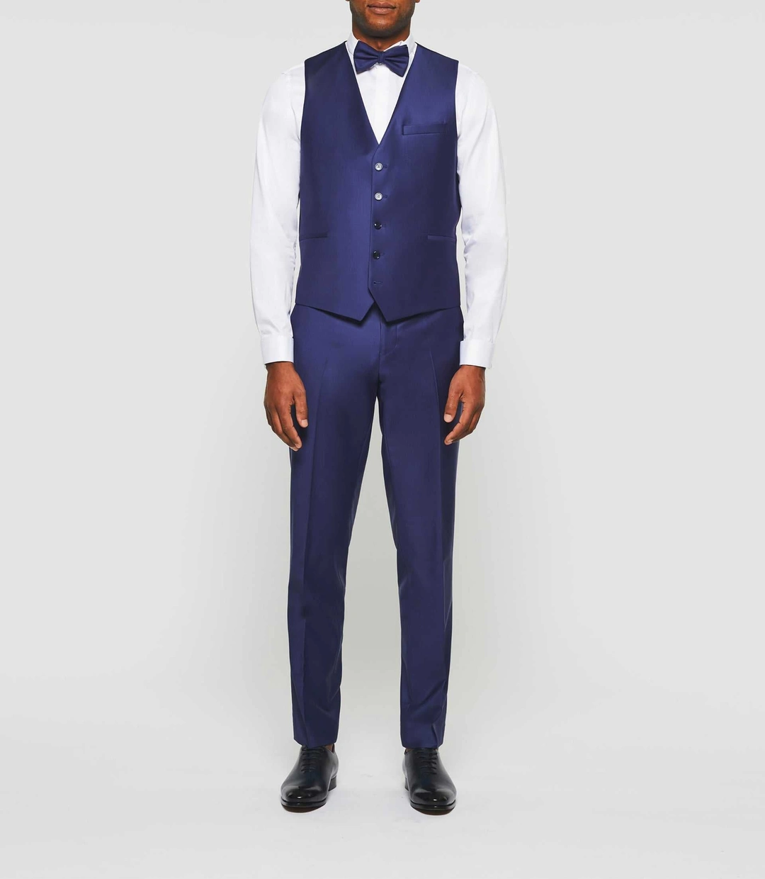 IZAC - Gilet de costume bleu ''Jfavori''