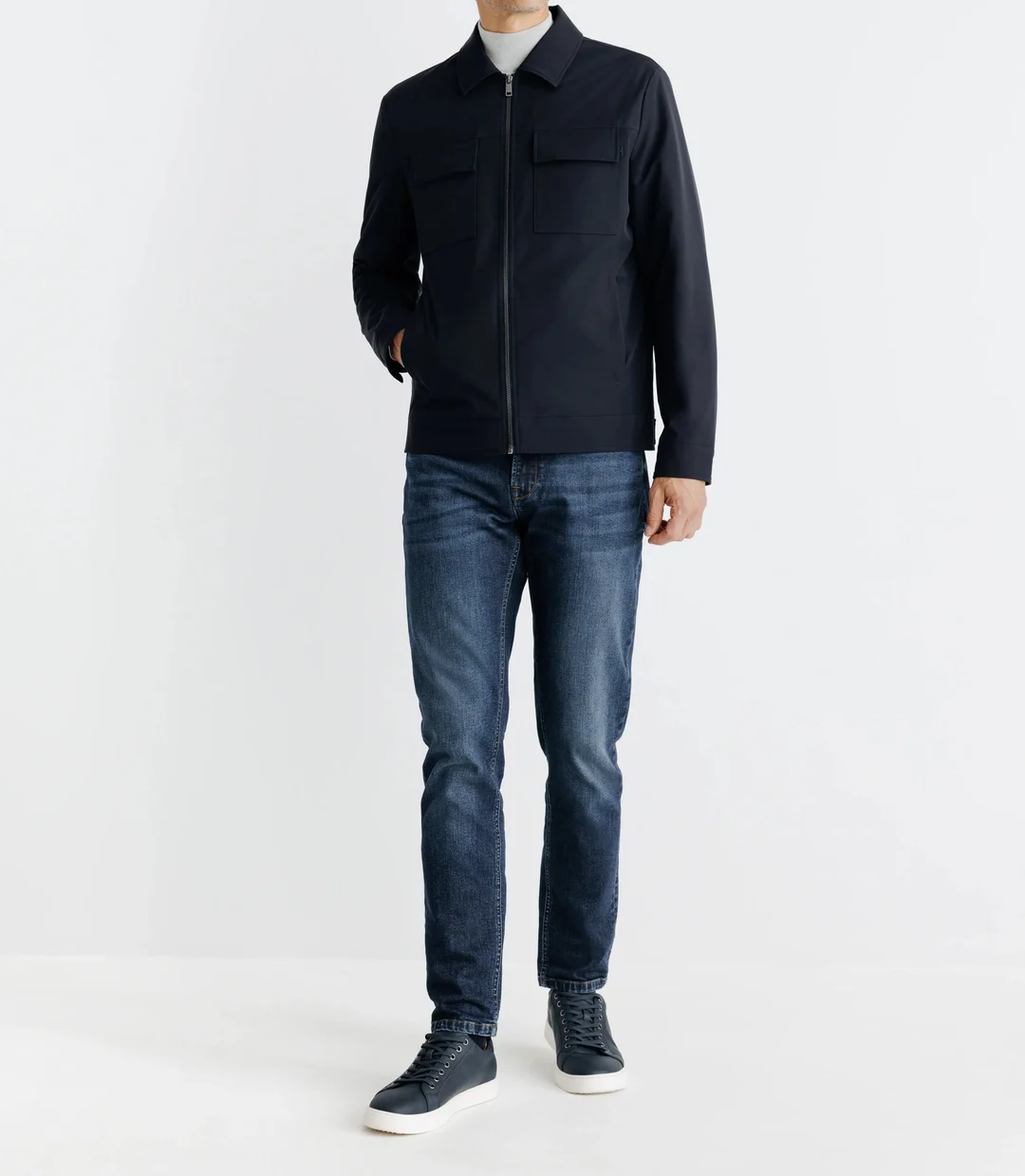 IZAC - Blouson léger marine