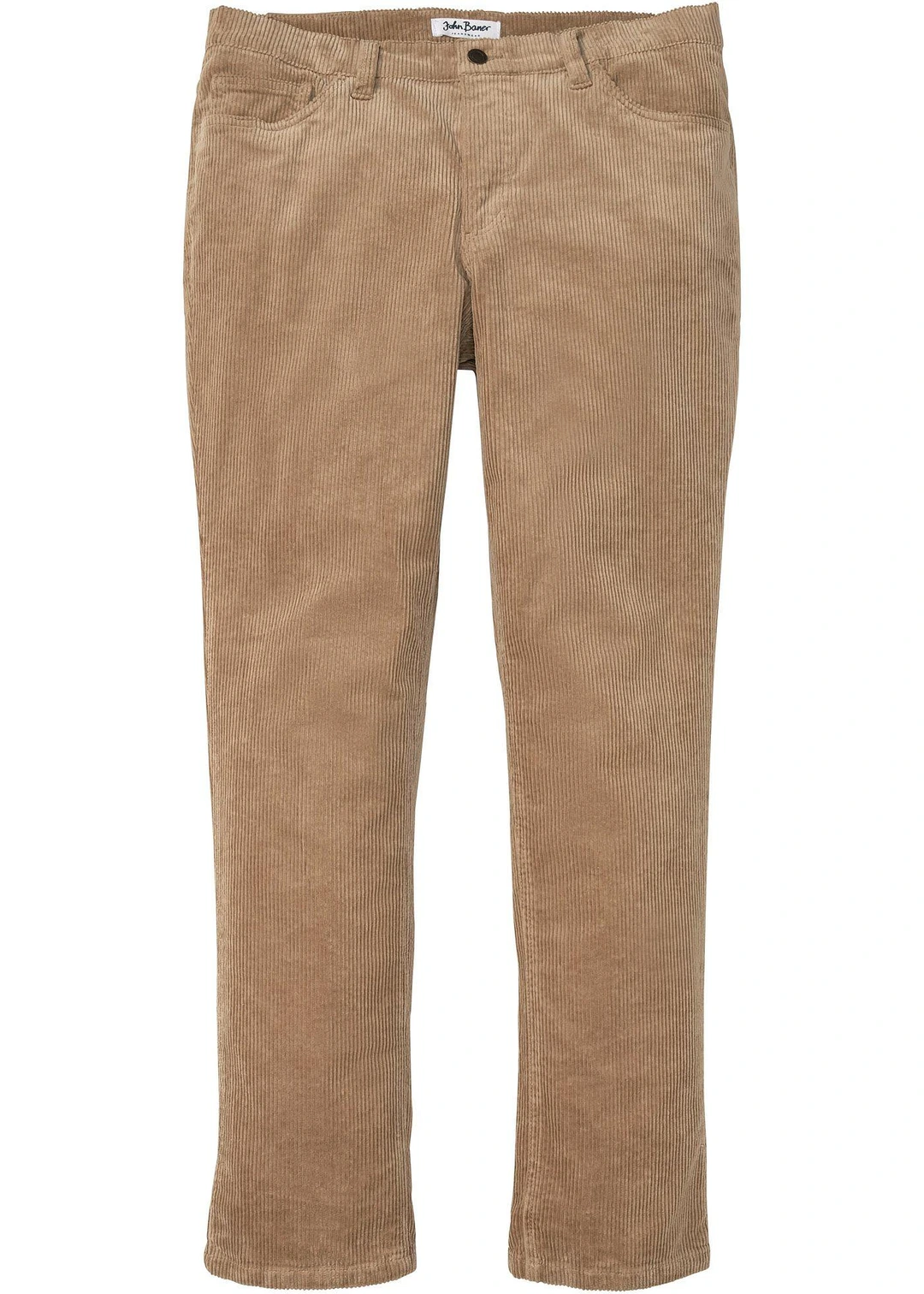 Pantalon velours côtelé extensible Regular Fit, confortable