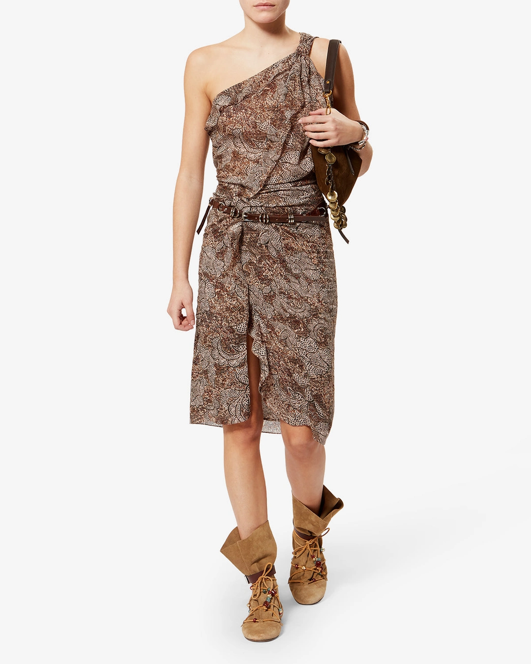 Robe Charlota - Femme - Ocre - Taille 42 - 4