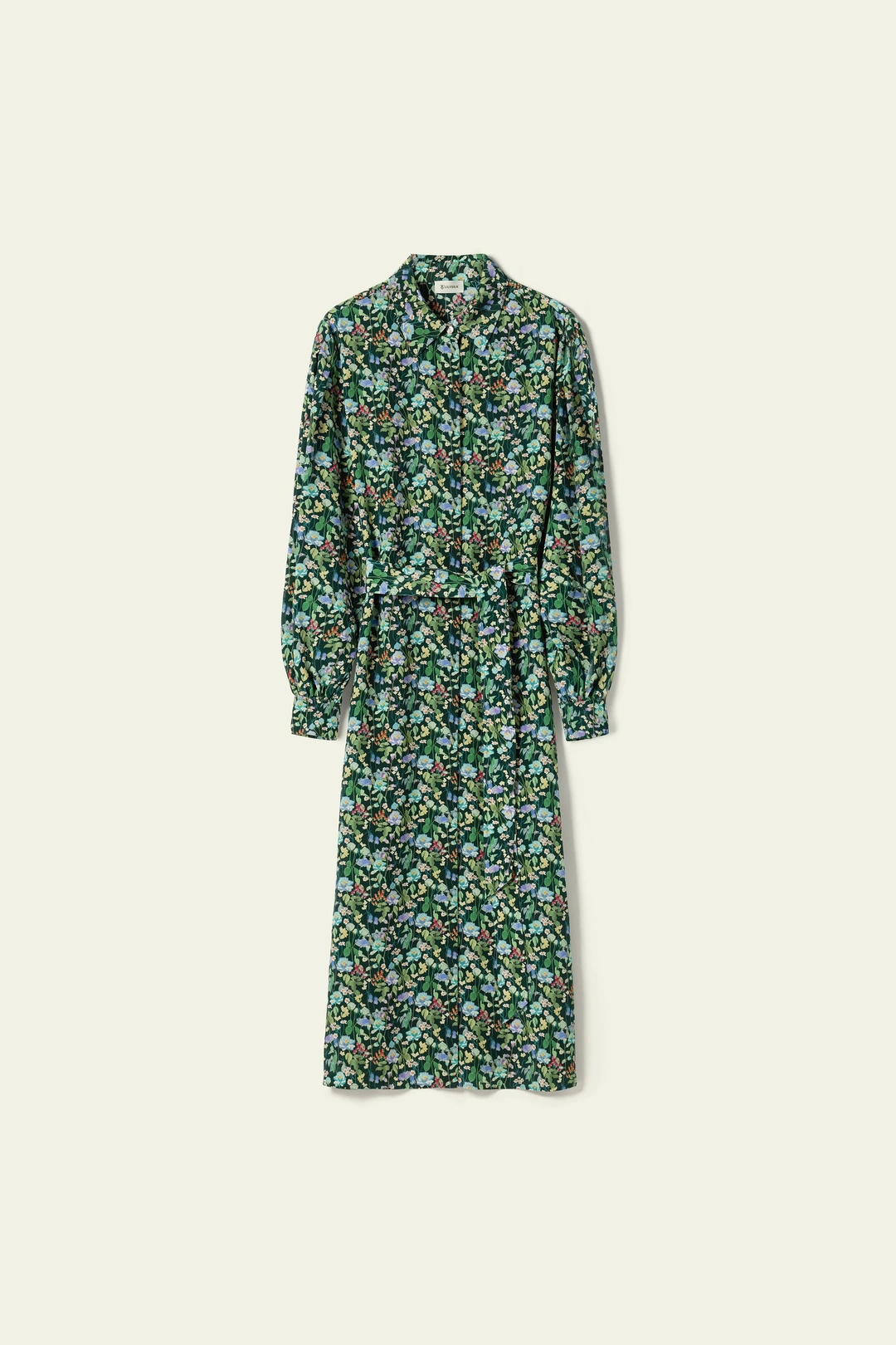LILYSILK Robe En Soie Fairytale Forest 100% Soie De Mûrier Mettant En Valeur La Féminité Fairytale Forest M