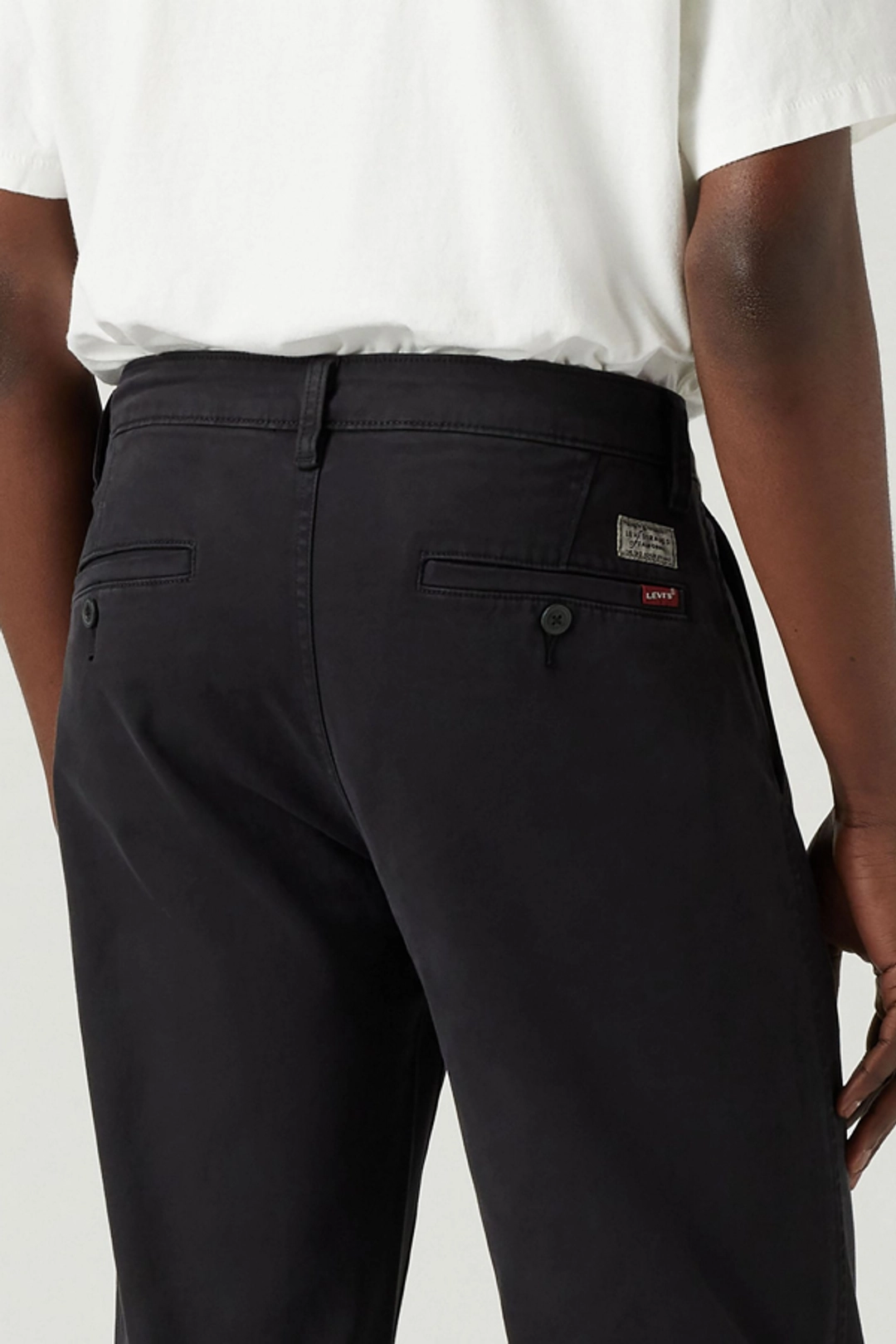 Levi's Pantalon XX Chino Standard Taper - Homme - Noir / Mineral Black Shady - 40X34 - 2