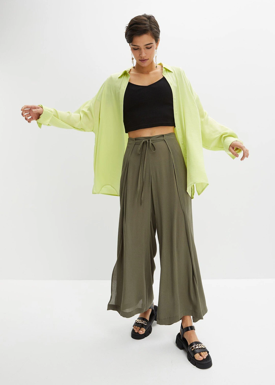 Pantalon fluide en viscose - 2