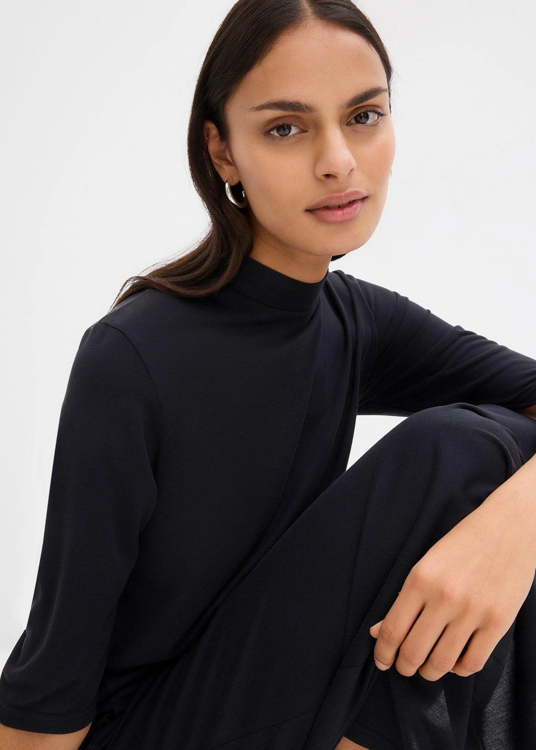Robe longue en matière douce - 3