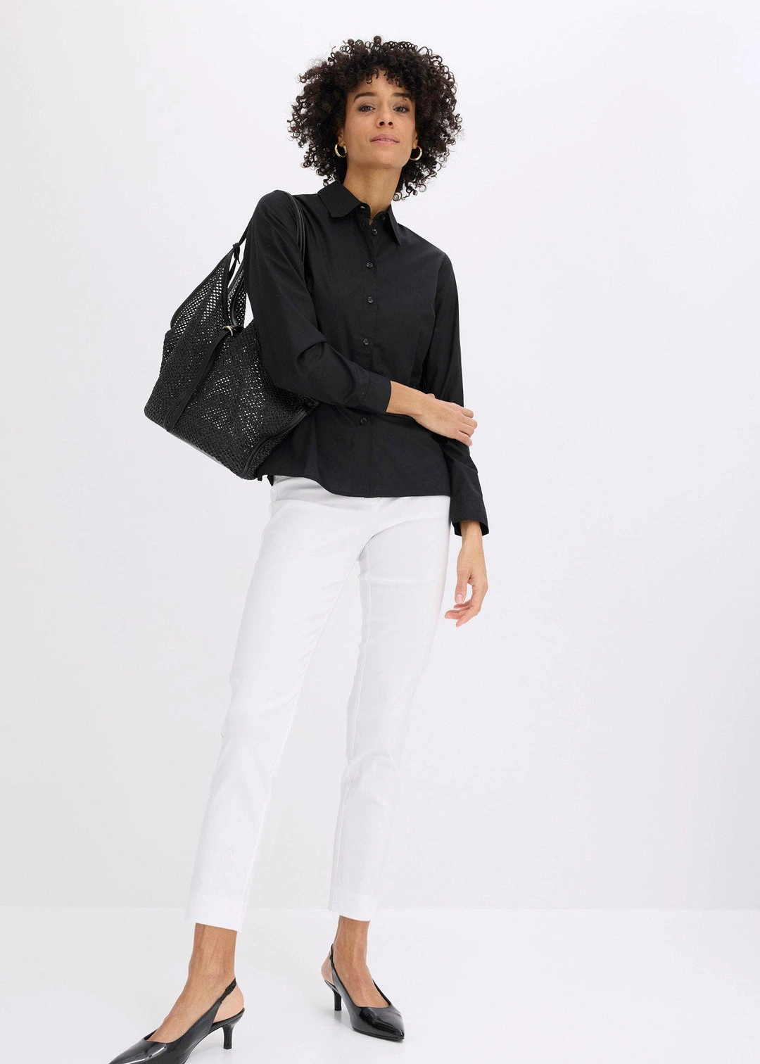 Pantalon 7/8 en bengaline - 2