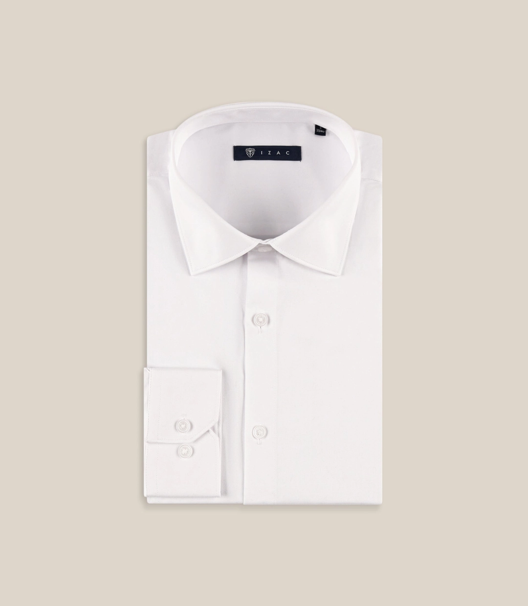 IZAC - Chemise ville slim blanc
