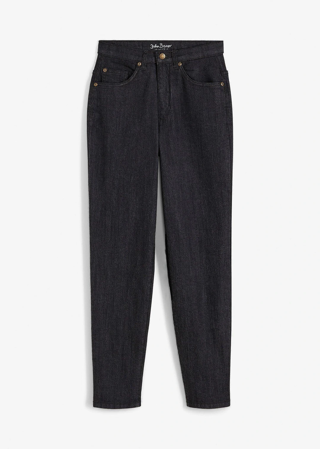 Jean mom taille haute, extensible