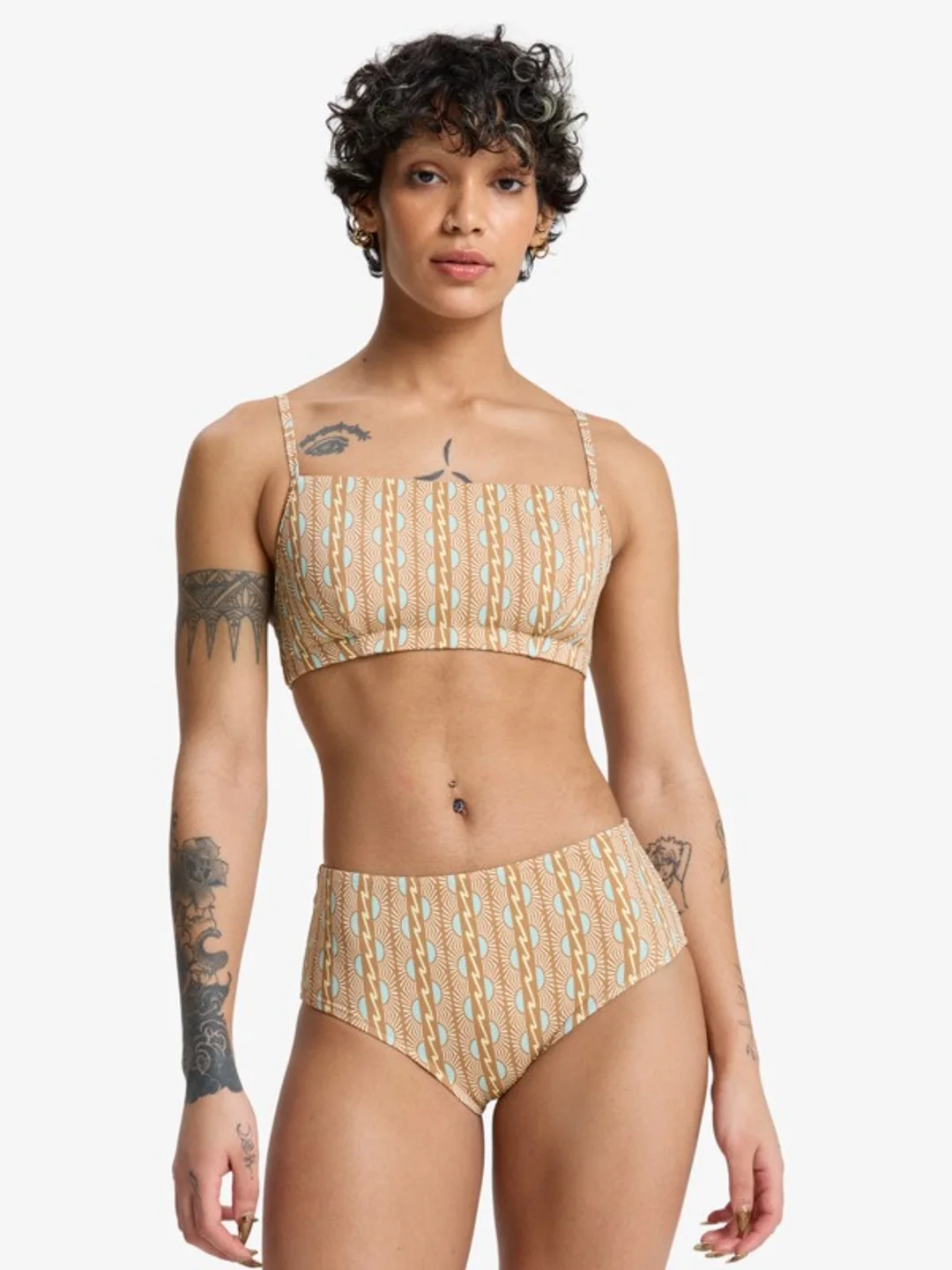 Cobidji - Bas de maillot de bain à couvrance intégrale pour Femme Vert